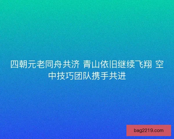 四朝元老同舟共济 青山依旧继续飞翔 空中技巧团队携手共进